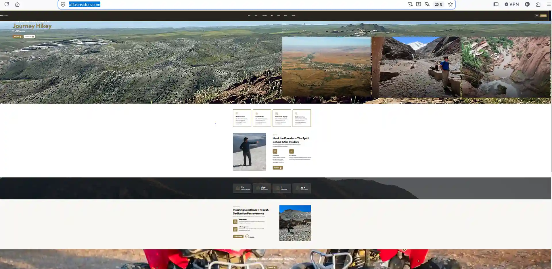 AtlasInsiders Plateforme de Voyage & Randonnée au Maroc