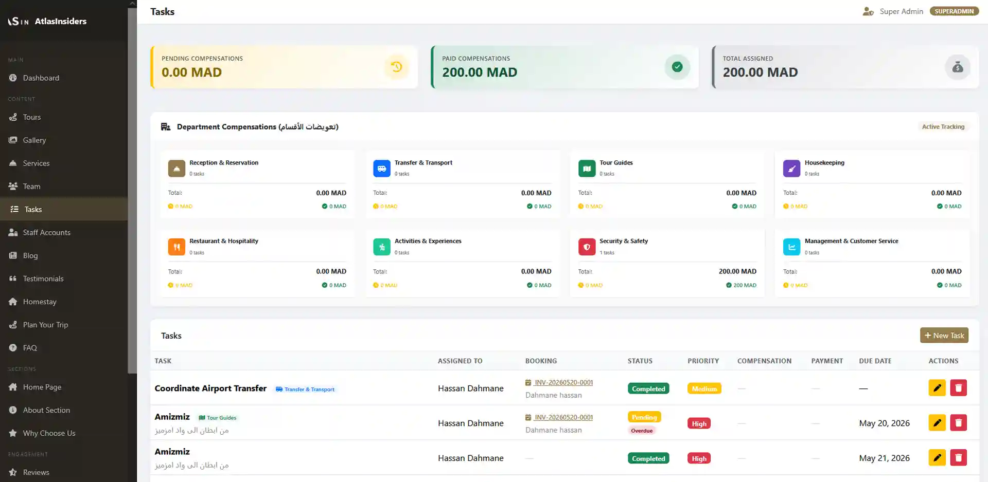 AtlasInsiders Plateforme de Voyage & Randonnée au Maroc