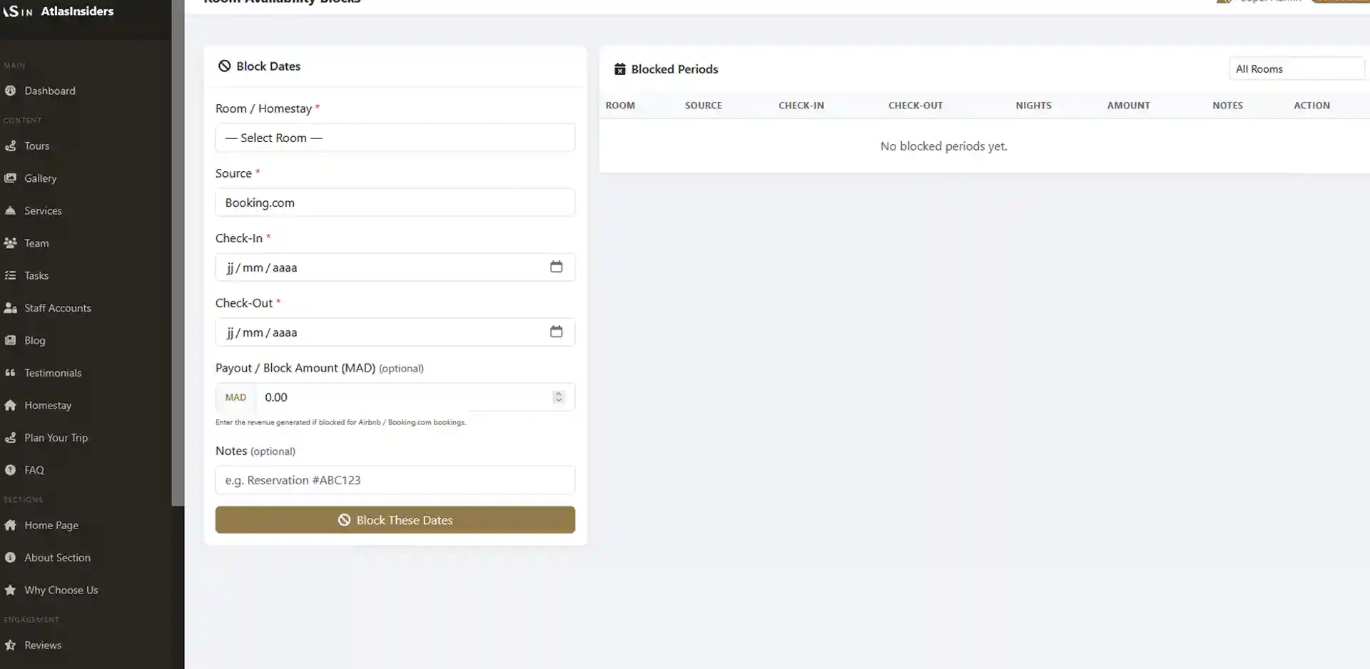 AtlasInsiders Plateforme de Voyage & Randonnée au Maroc