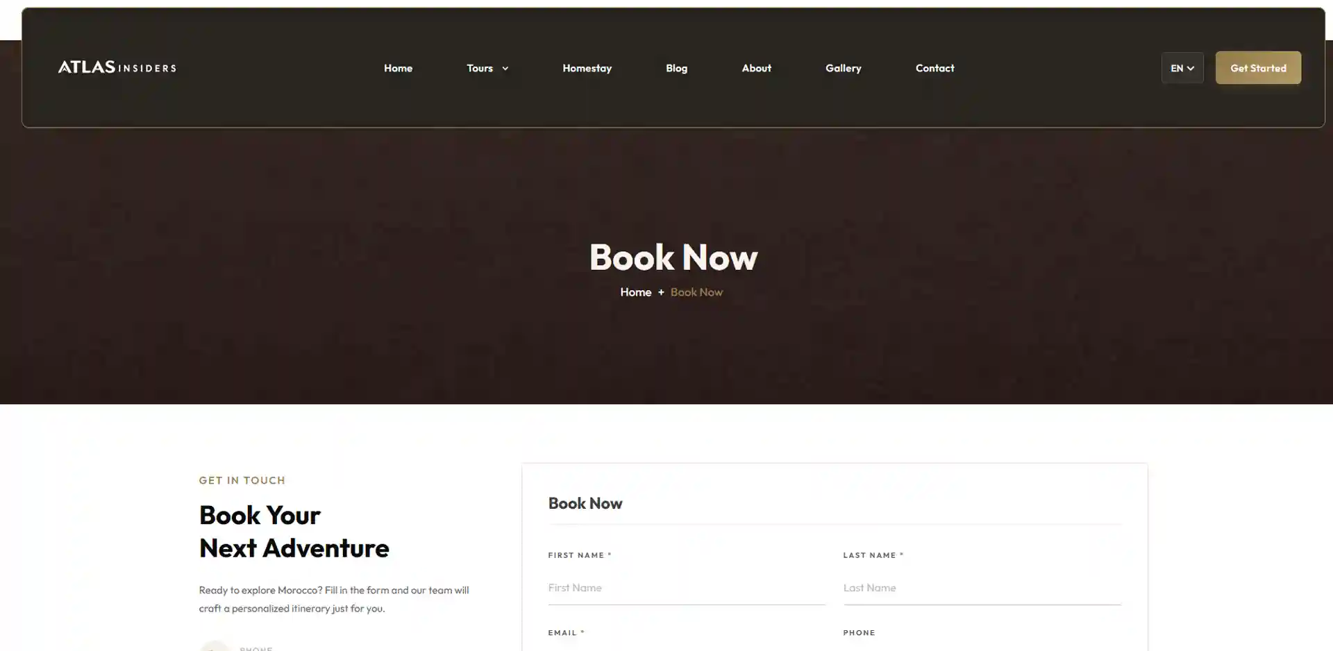 AtlasInsiders Plateforme de Voyage & Randonnée au Maroc